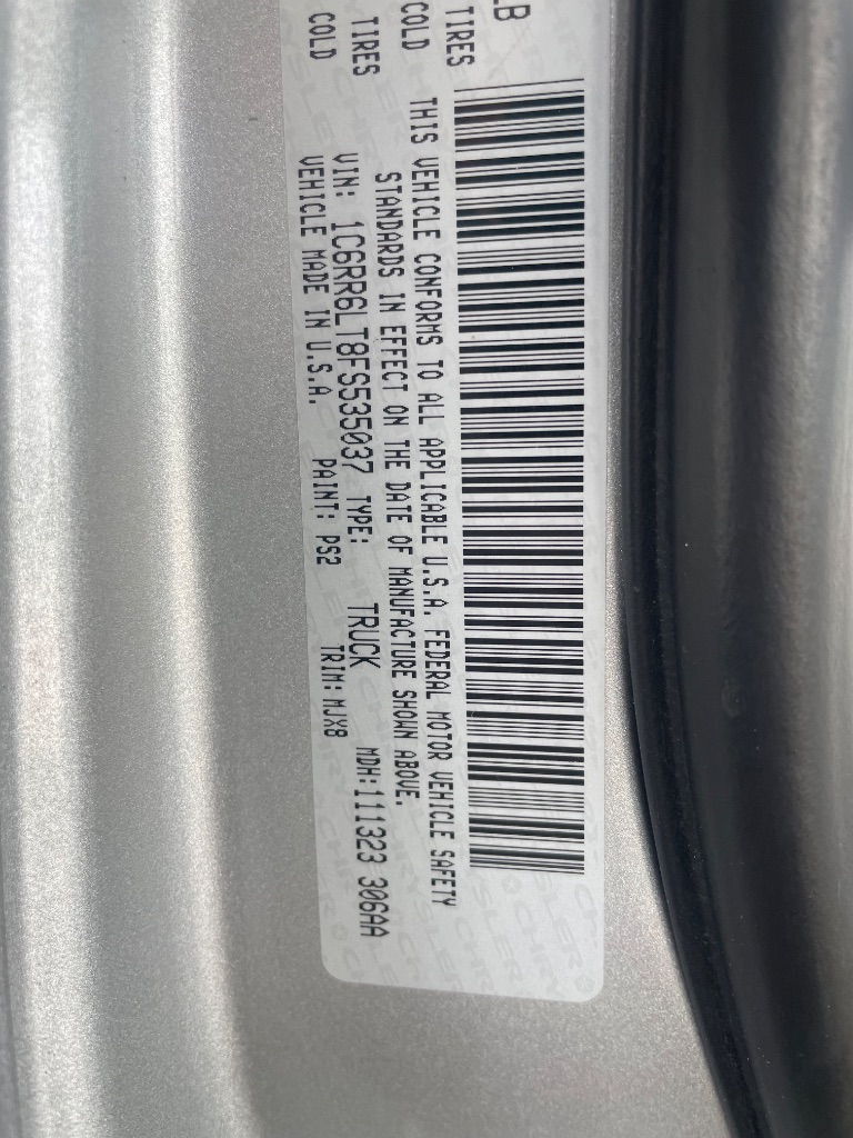 2015 Ram 1500 - $7,995
