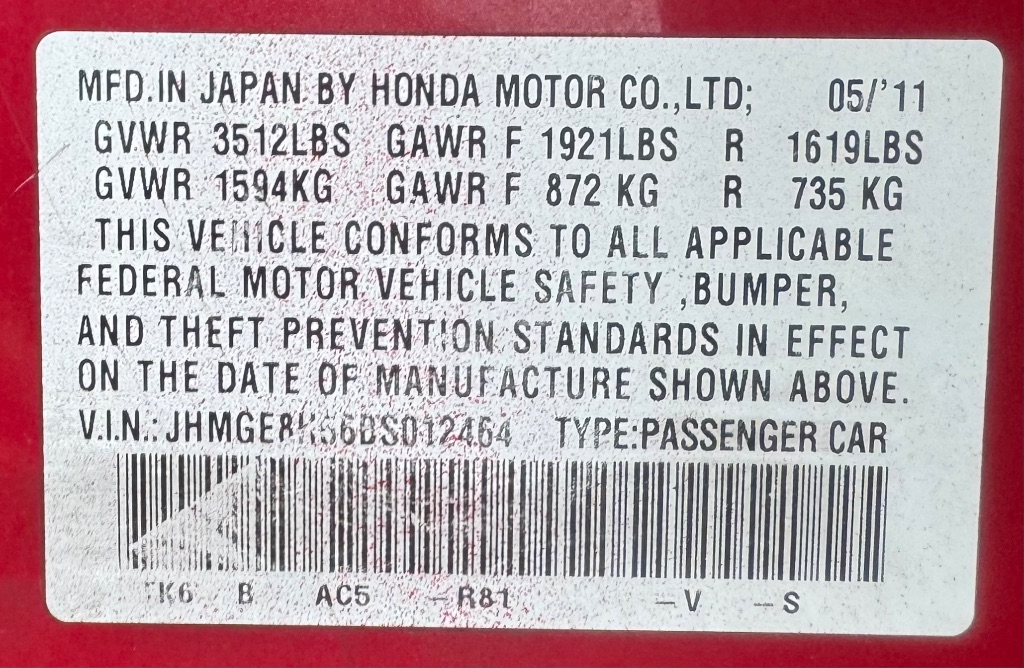 2011 Honda Fit - $6,595