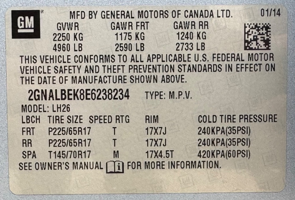 2014 Chevrolet Equinox - $5,995