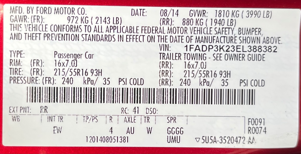 2014 Ford Focus SE photo
