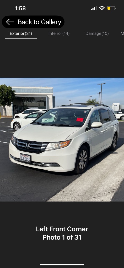 2015 Honda Odyssey EX-L photo