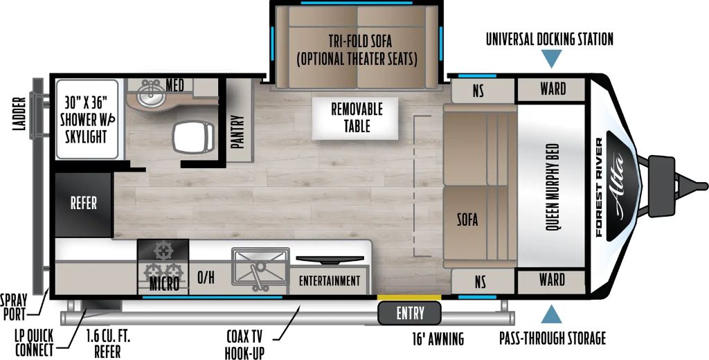 2023 Forest River Alta Trailer - $19,950