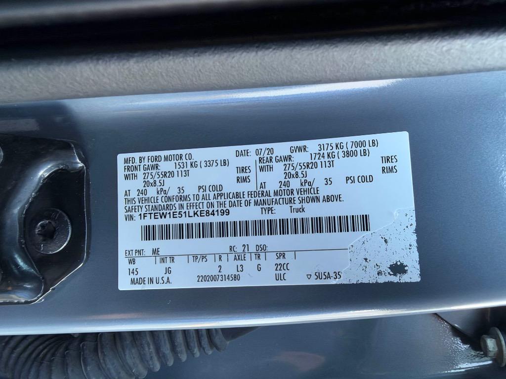 2020 Ford F-150 - $21,495