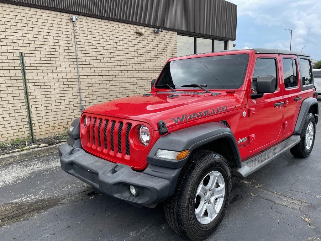 Red 2019 Jeep Wrangler SUV / Crossover Four-Wheel Drive Automatic