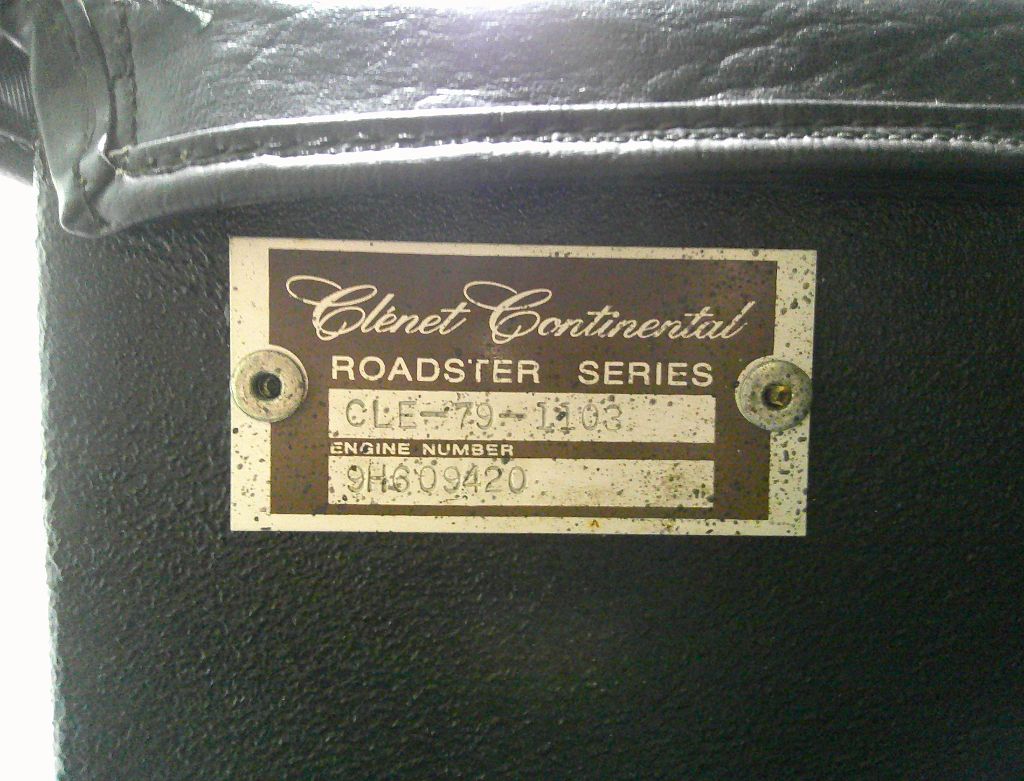 1979 Clenet  Series I - $43,995