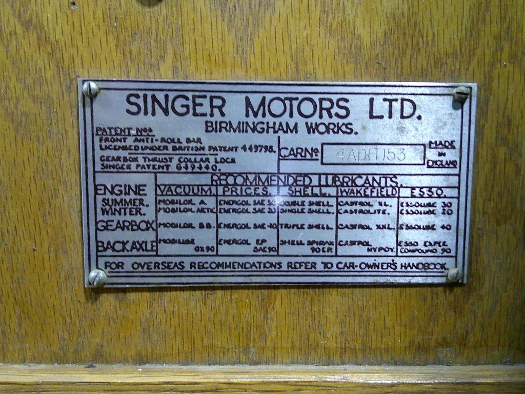 1954 Singer Roadster - $12,995
