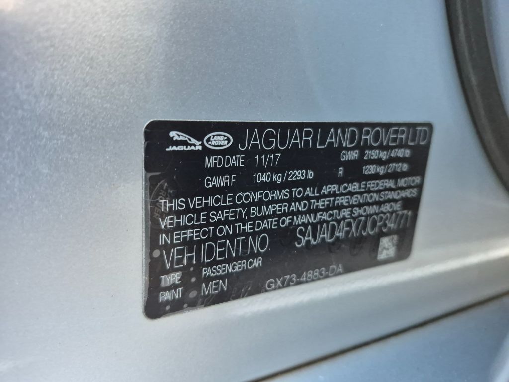 2018 Jaguar XE - $13,985