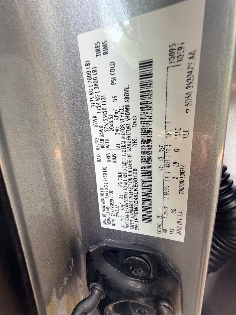 2020 Ford F150 - $22,984
