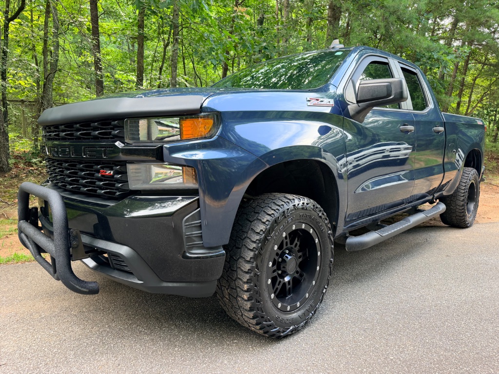 Navy Blue 2020 Chevrolet Silverado 1500 Pickup Truck Four-Wheel Drive Automatic