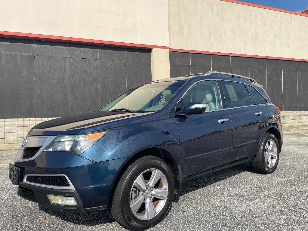 Blue 2013 Acura MDX SUV / Crossover All-Wheel Drive Automatic