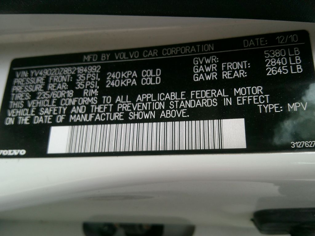 2011 Volvo XC60 T6 photo