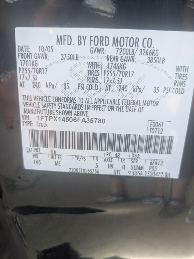 2006 Ford F-150 - $8,995