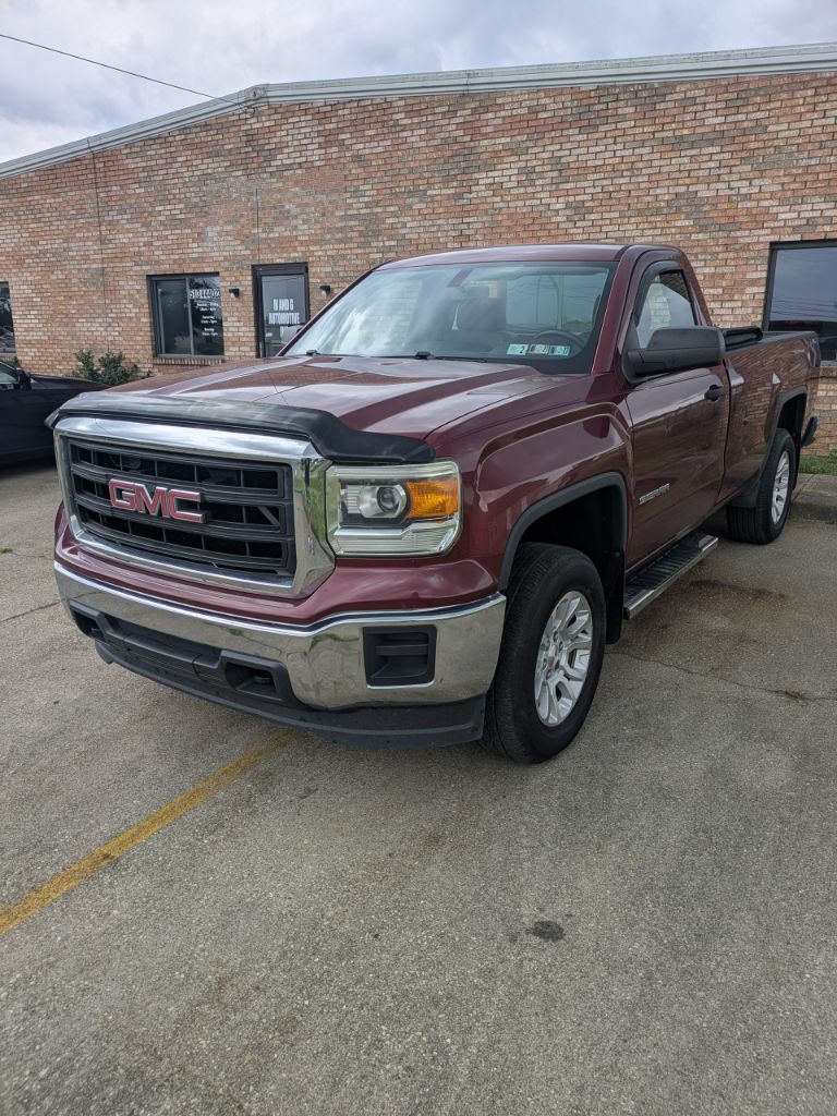 Red (MAROON) 2014 GMC Sierra 1500 Pickup Truck Four-Wheel Drive Automatic