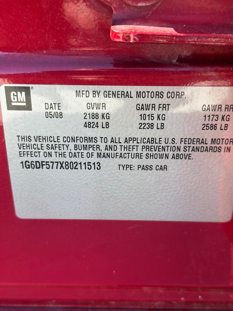 2008 Cadillac CTS 3.6L V6 photo
