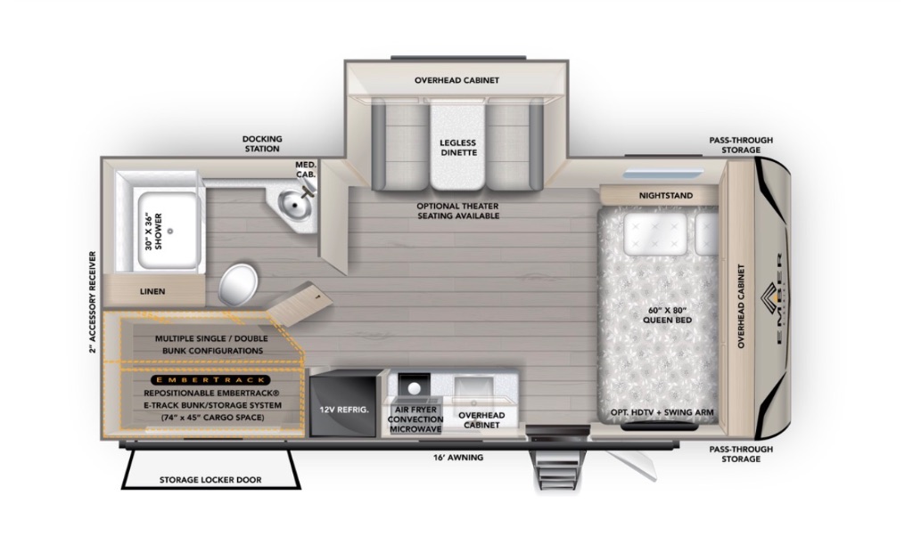 2025 Ember Recreational Vehicles, Inc E-series