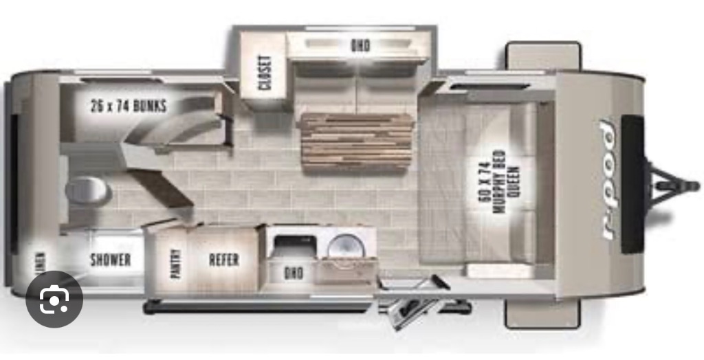2021 Forest River Rpod Towable