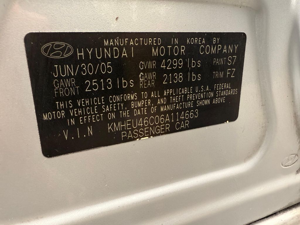 2006 Hyundai Sonata GLS photo