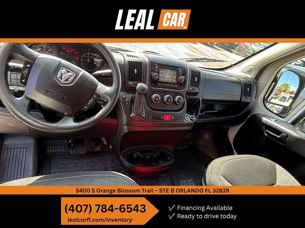 2016 Ram ProMaster 1500 - $14,495