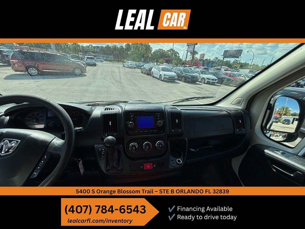 2016 Ram ProMaster 1500 - $14,495