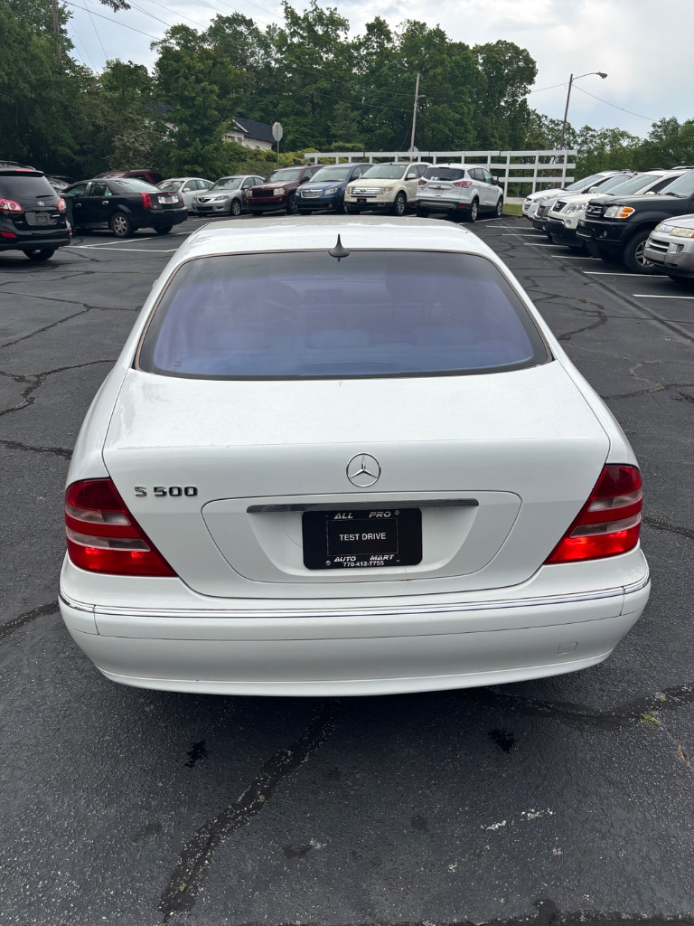 2001 Mercedes-Benz S-Class S500 photo