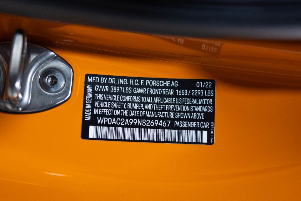 2022 Porsche 911 - $245,990