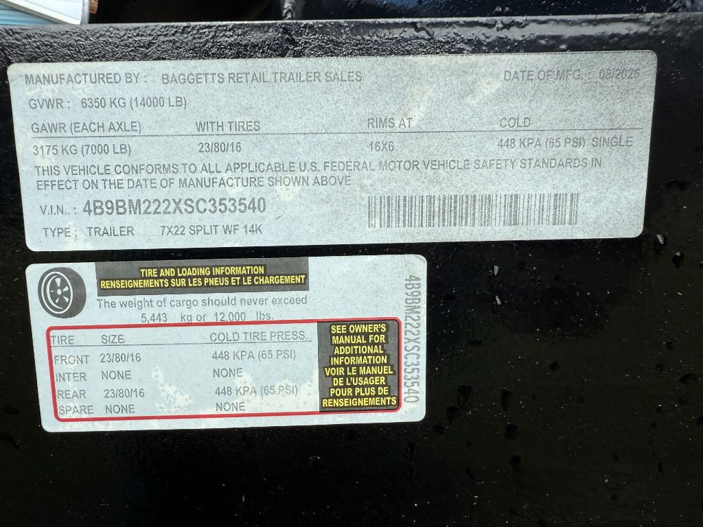 2026 NEXTGEN23 7X22MT14KW - $7,999