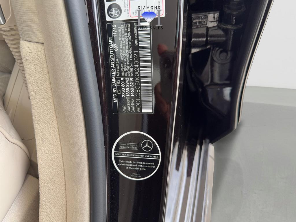 2016 Mercedes-Benz S-class - $27,990