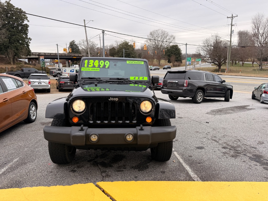 2013 Jeep Wrangler - $13,499