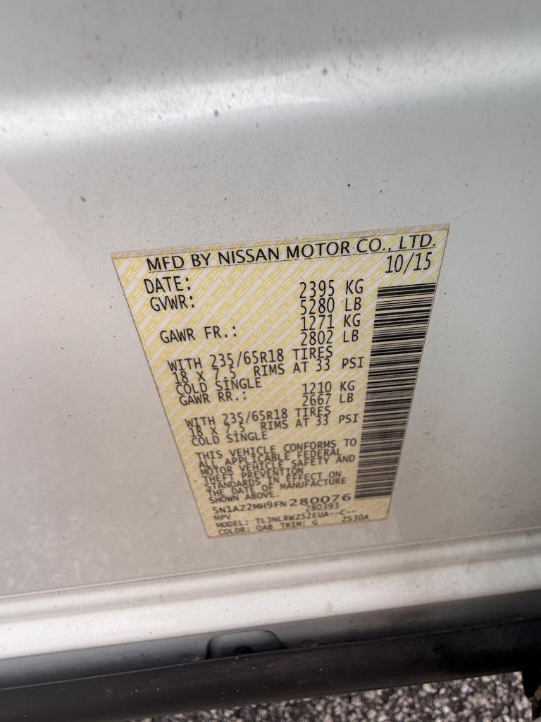2015 Nissan Murano - $8,995