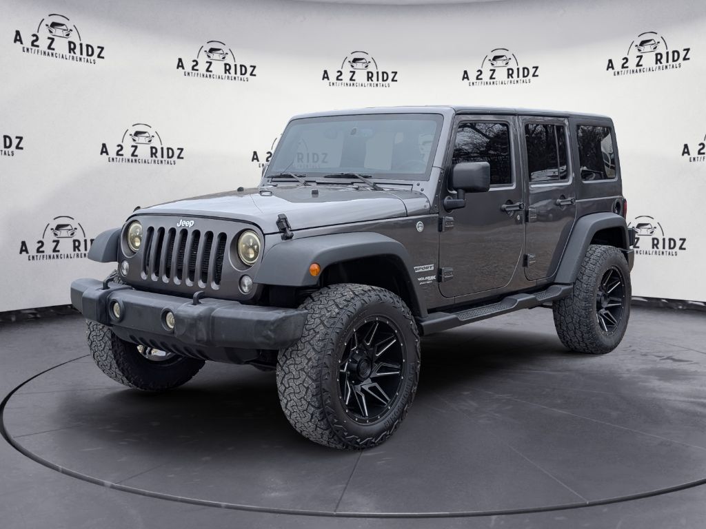 2018 Jeep Wrangler - $15,975