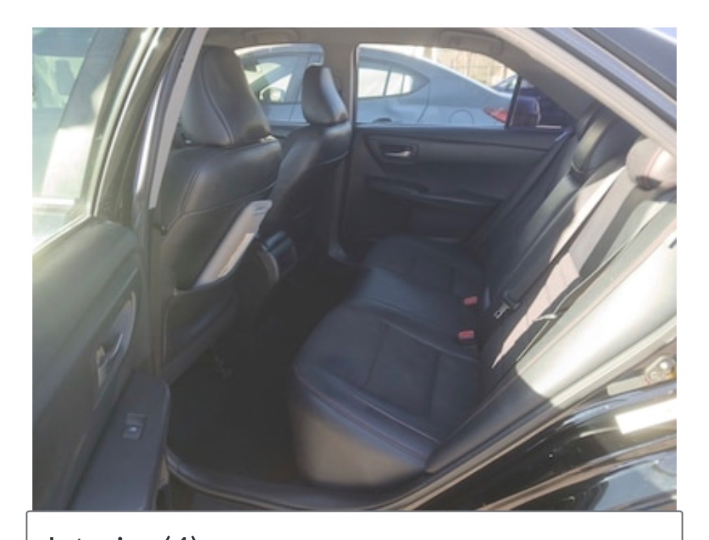 2017 Toyota Camry - $8,599