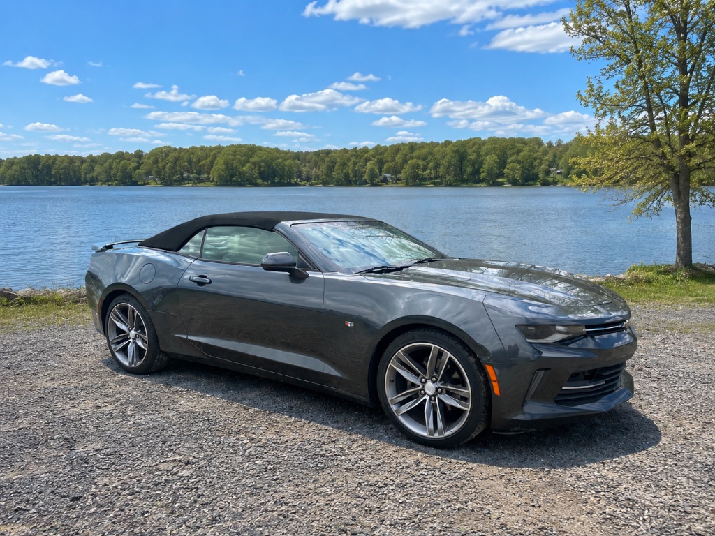 Black 2020 Chevrolet Camaro Convertible Rear-Wheel Drive Automatic