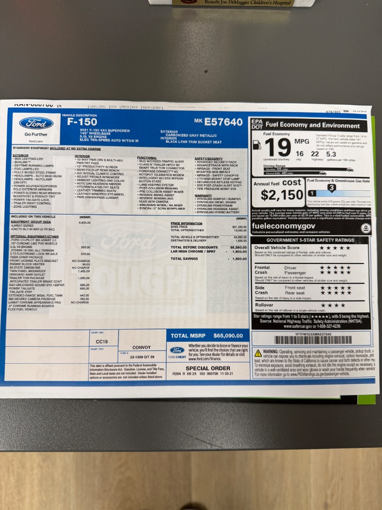 2021 Ford F-150