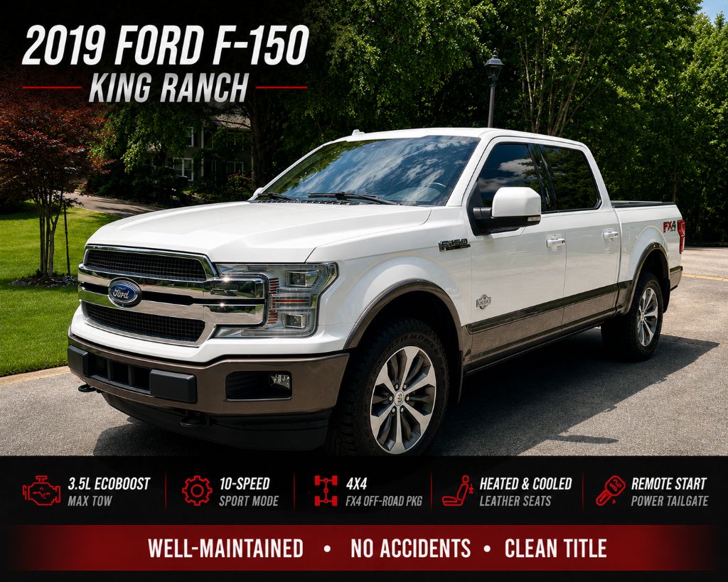 2019 Ford F-150 - $32,900