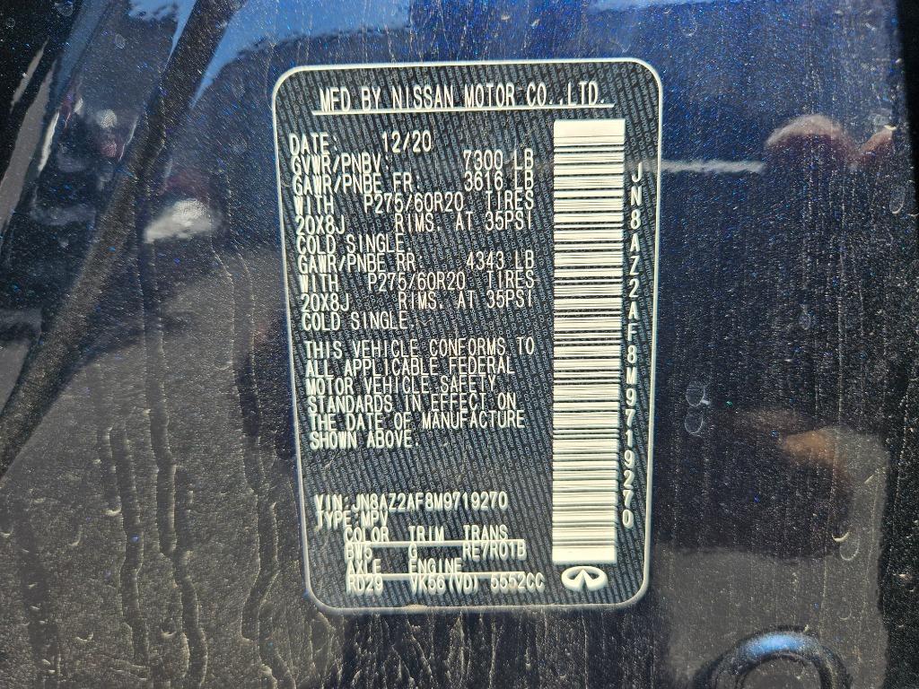 2021 Infiniti QX80 Luxe photo