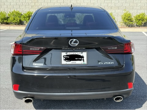 2016 Lexus IS - $15,950