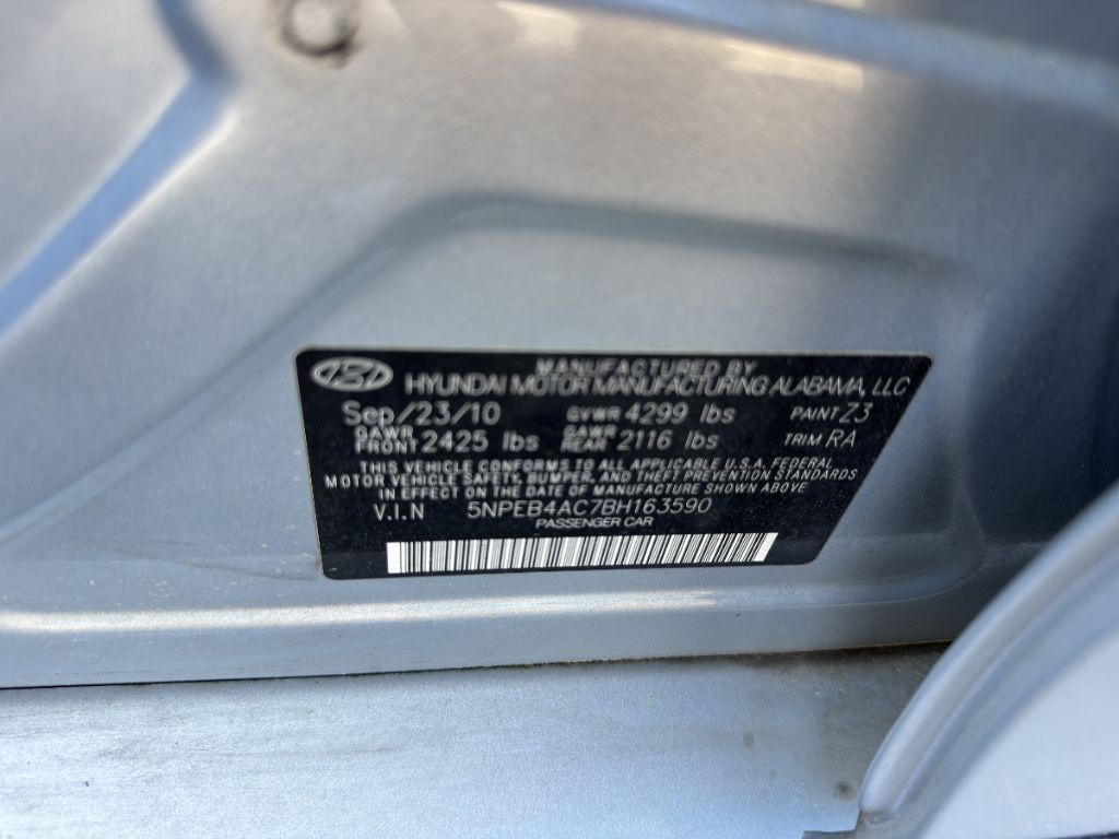 2011 Hyundai Sonata GLS photo