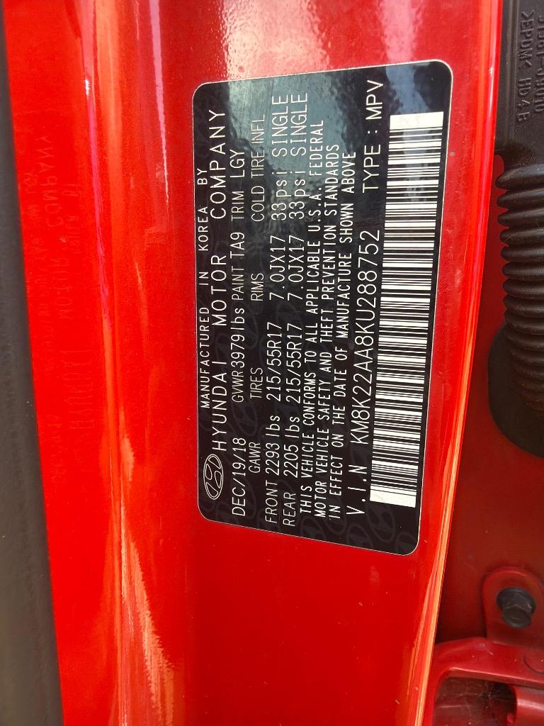 2019 Hyundai Kona - $12,500