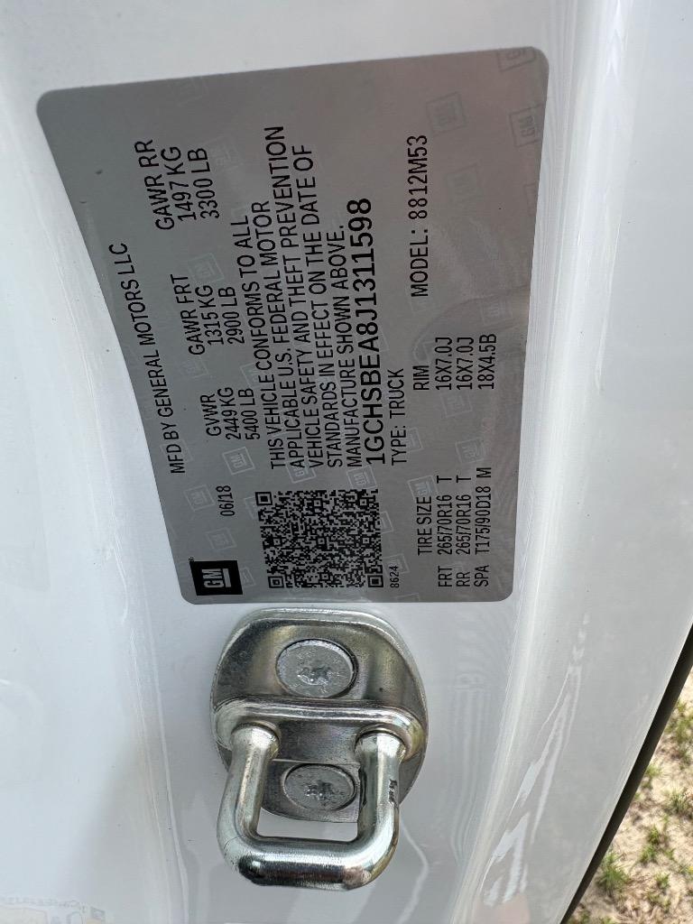 2018 Chevrolet Colorado - $17,998