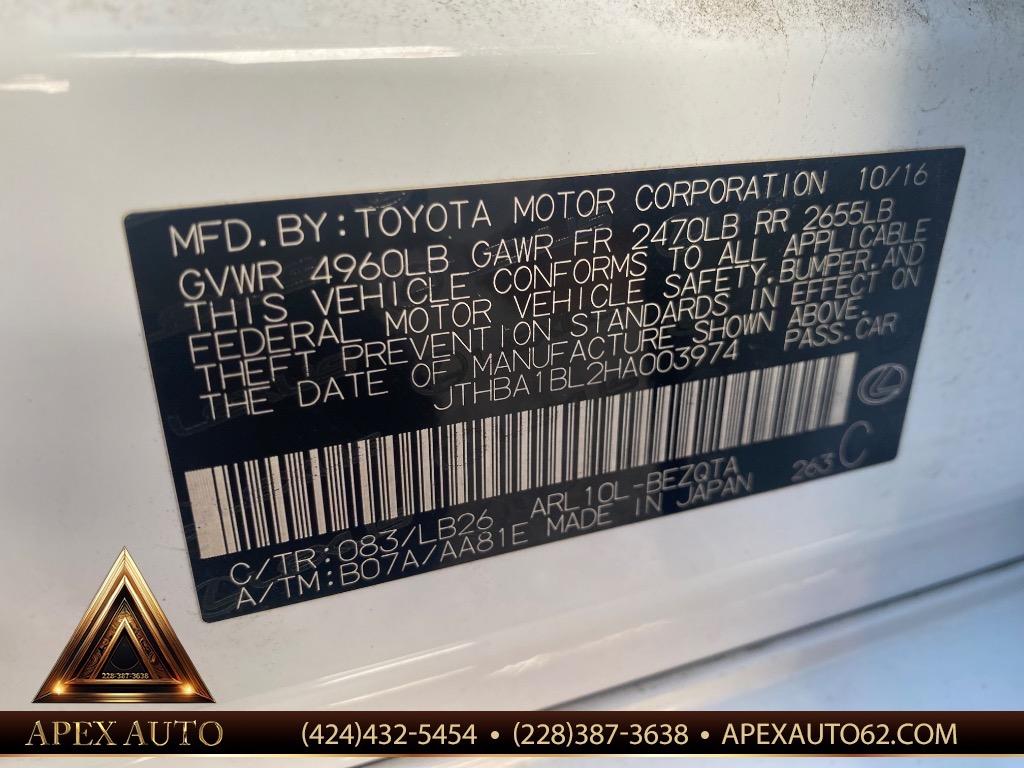 2017 Lexus GS - $26,500