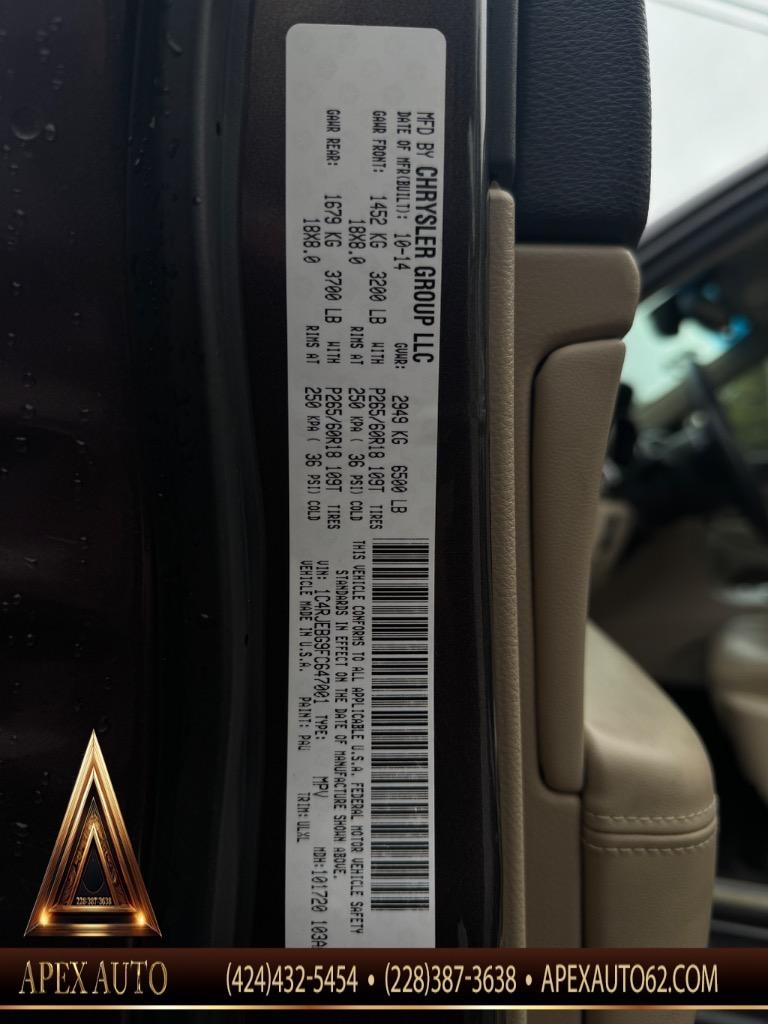 2015 Jeep Cherokee - $15,500