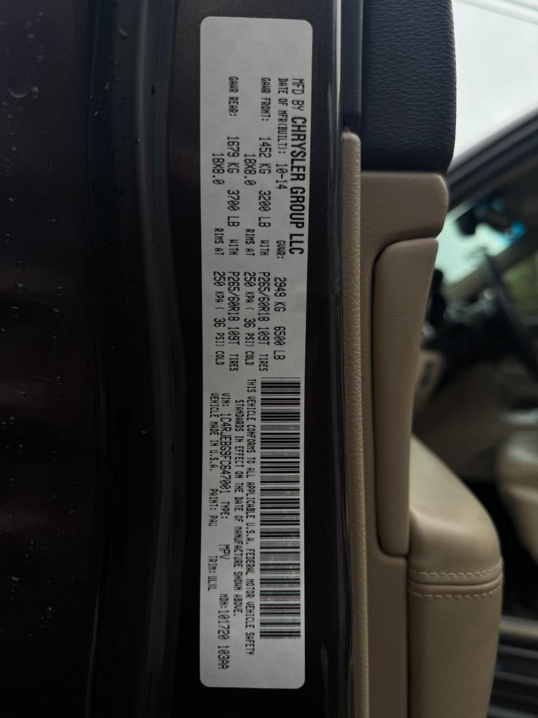 2015 Jeep Cherokee - $15,500