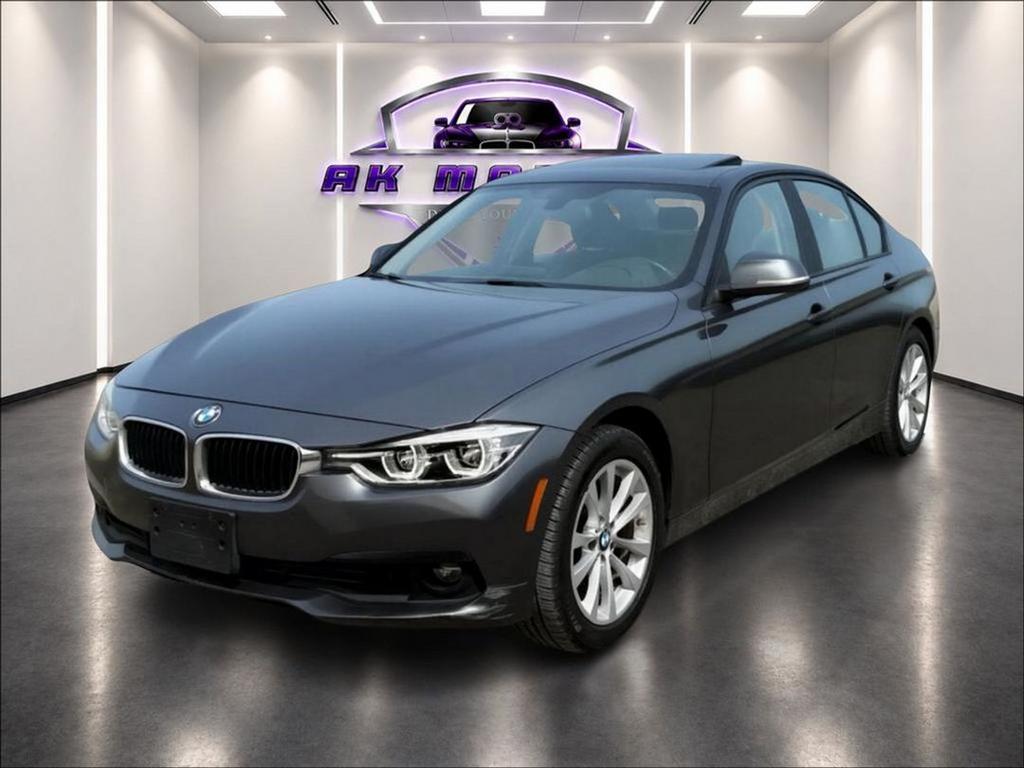 Gray 2018 BMW 3 Series Sedan All-Wheel Drive Automatic