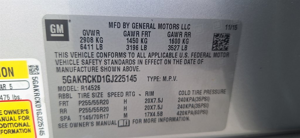2016 Buick Enclave - $8,997