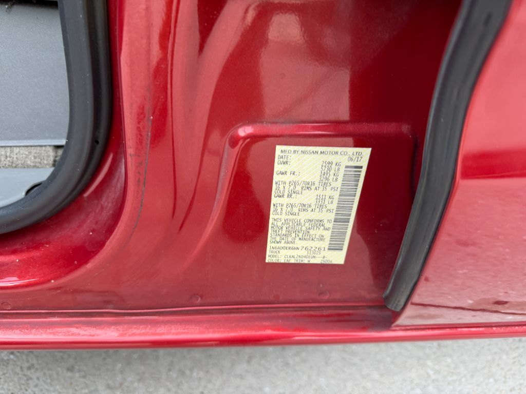 2017 Nissan Frontier - $16,997