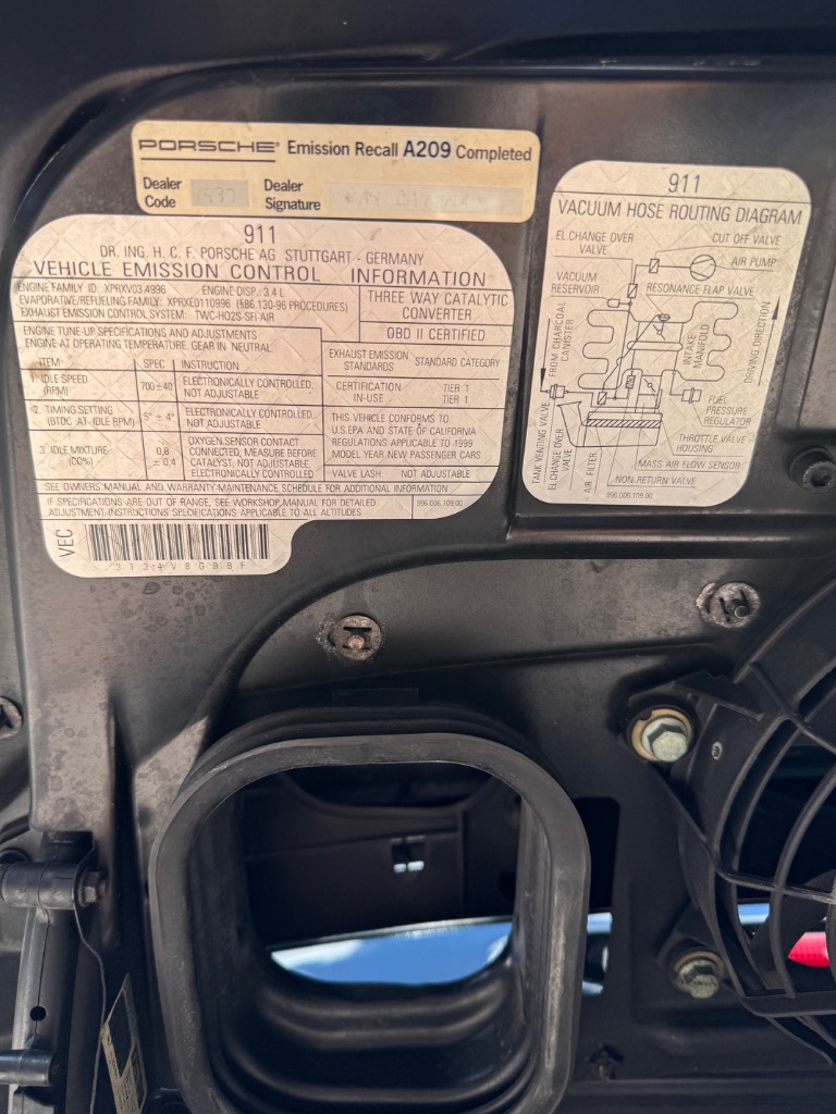 1999 Porsche 911 - $34,000