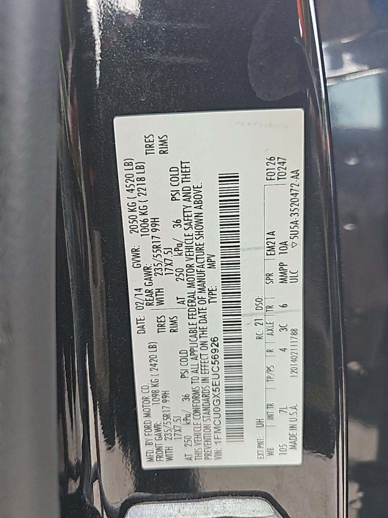 2014 Ford Escape - $5,999
