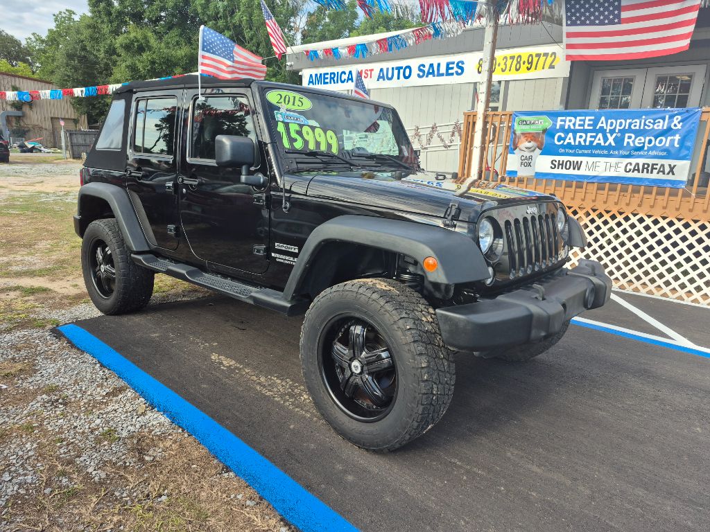2015 Jeep Wrangler - $15,999