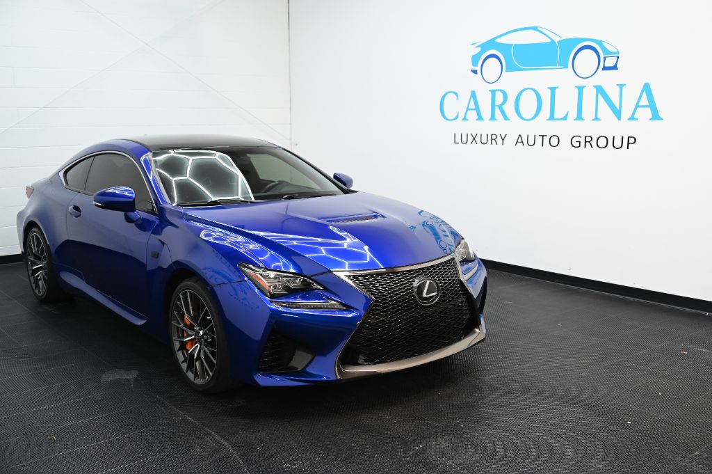 Ultrasonic Blue Mica 2017 Lexus RC F Coupe Rear-Wheel Drive Automatic