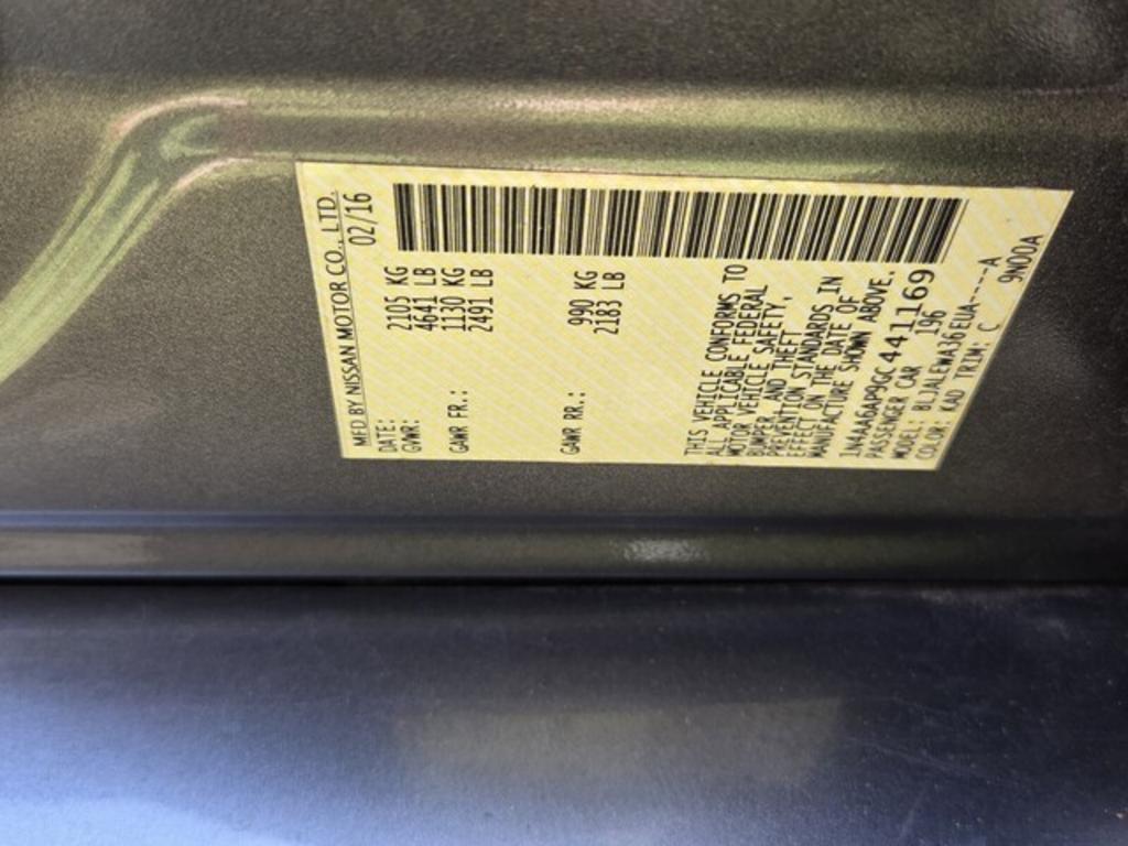 2016 Nissan Maxima - $11,988